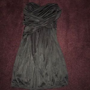 Silky Strapless dress